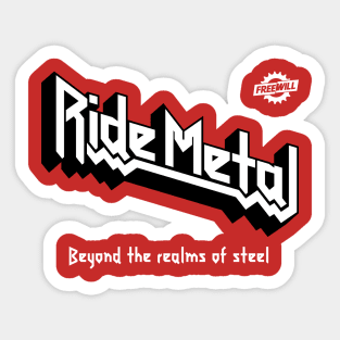 RIDE METAL Sticker